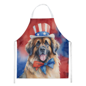 Leonberger Patriotic American Apron