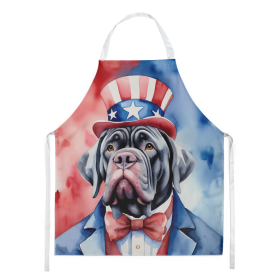 Neapolitan Mastiff Patriotic American Apron