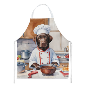 Chocolate Labrador Retriever The Chef Apron