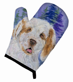 Clumber Spaniel Oven Mitt