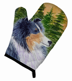 Sheltie Oven Mitt