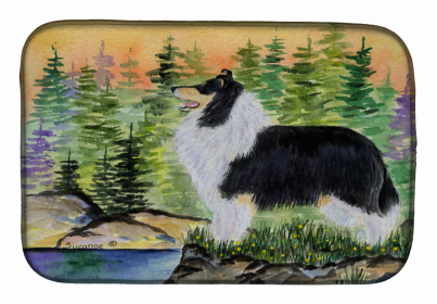 Collie Dish Drying Mat