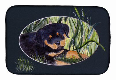 Rottweiler Dish Drying Mat