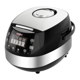 5 Core Asian Rice Cooker • Electric Japanese Rice Maker • w 17 Preset • Large Touch Screen Nonstick Inner Pot • 21 Cups Capacity • 24 Hour Delay Timer