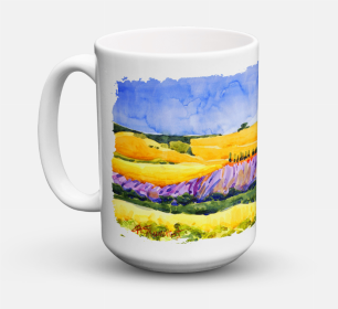 Coffee Mug (Color: Landscape, size: 15 oz)