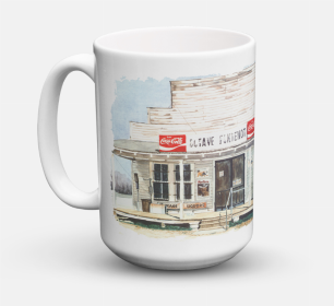 Scenic Coffee Mug 15 oz (Color: Octave Fontenot, size: 5 x 5)