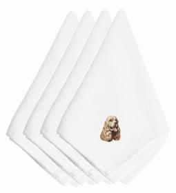 Dog Breed/Embroidered Napkins (Color: Cocker Spaniel, size: 20 x 20)