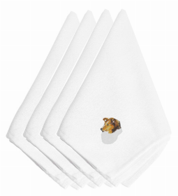 Dog Breed/Embroidered Napkins (Color: Sheltie, size: 20 x 20)