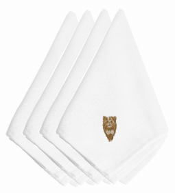 Dog Breed/Embroidered Napkins (Color: Yorkie, size: 20 x 20)