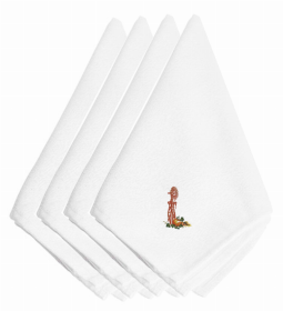 Fall Themed Embroidered Napkins (Color: Fall Windmill, size: 20 x 20)