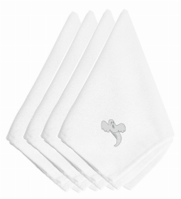 HalloweenThemed Embroidered Napkins (Color: Halloween Single Ghost, size: 20 x 20)